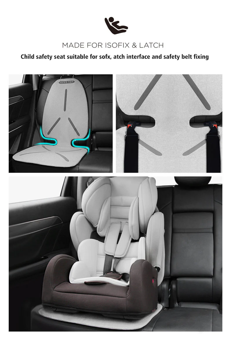 Car Child Safety Seat Pad Protection Bottom Wear Mat for BYD - Image 12