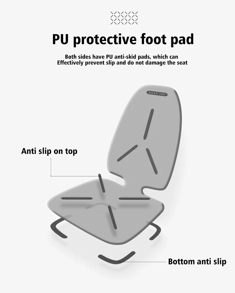 Car Child Safety Seat Pad Protection Bottom Wear Mat for BYD - Image 9