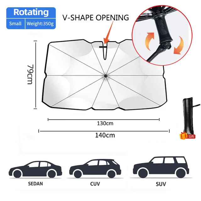 Car Sun Shade Protector Parasol for BYD - Image 14