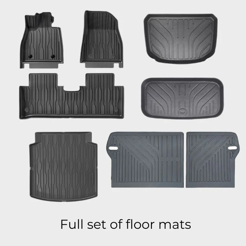 TPE Rubber Floor Mats & Trunk Mat for BYD Seal - Image 6