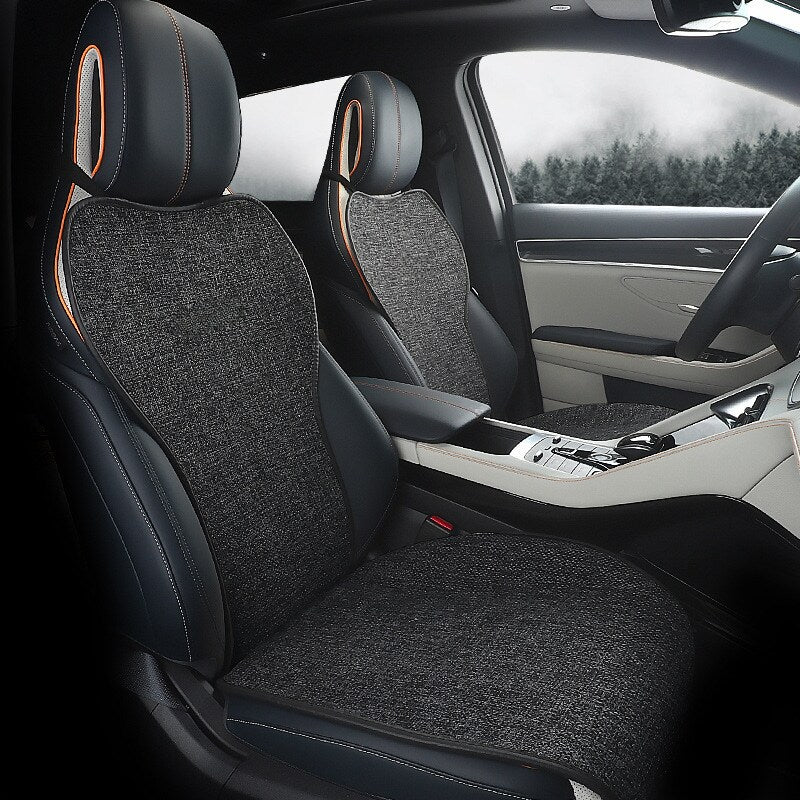 Linen Car Seat Cushion for BYD (5-seater full set) - Image 3