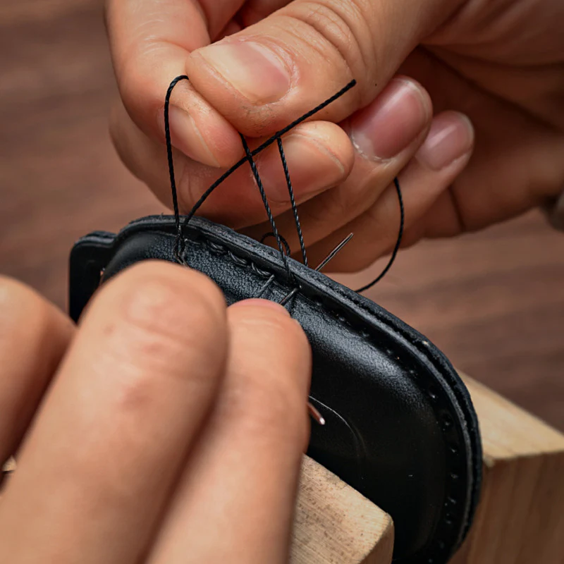 Luxury Leather Car Key Case Cover Fob Shell for BYD - Image 8