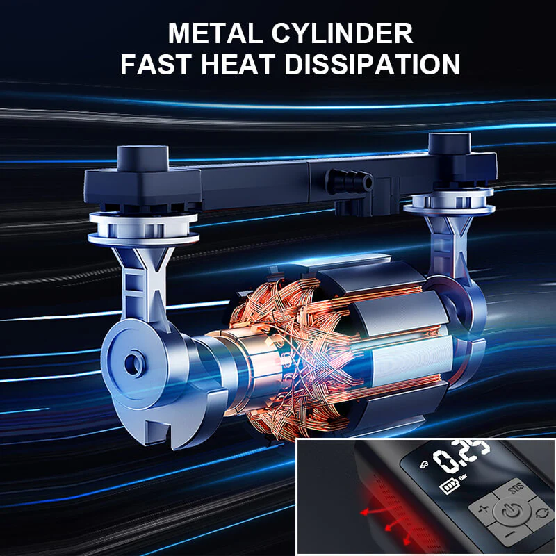 Portable Rechargeable Wireless Electric Tire Inflator for BYD - Image 10