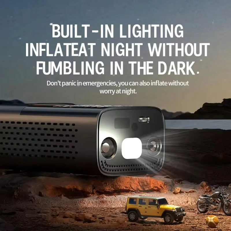 Portable Rechargeable Wireless Electric Tire Inflator for BYD - Image 5