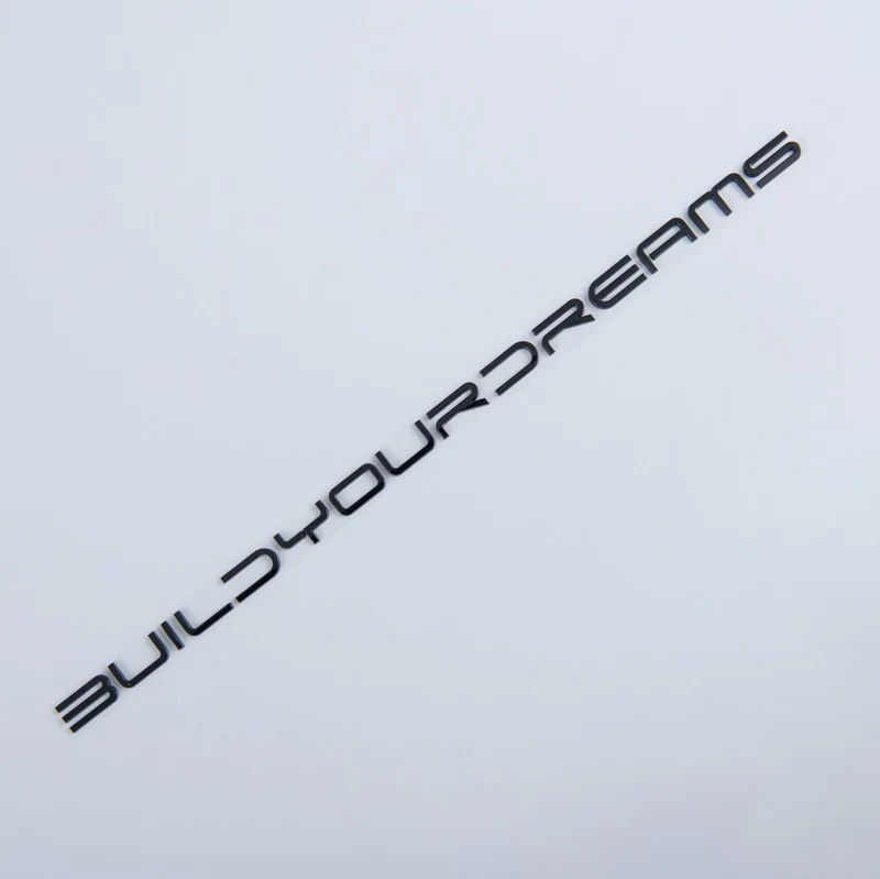 Rear Bumper Glossy Black Badges LOGO for BYD - Image 13