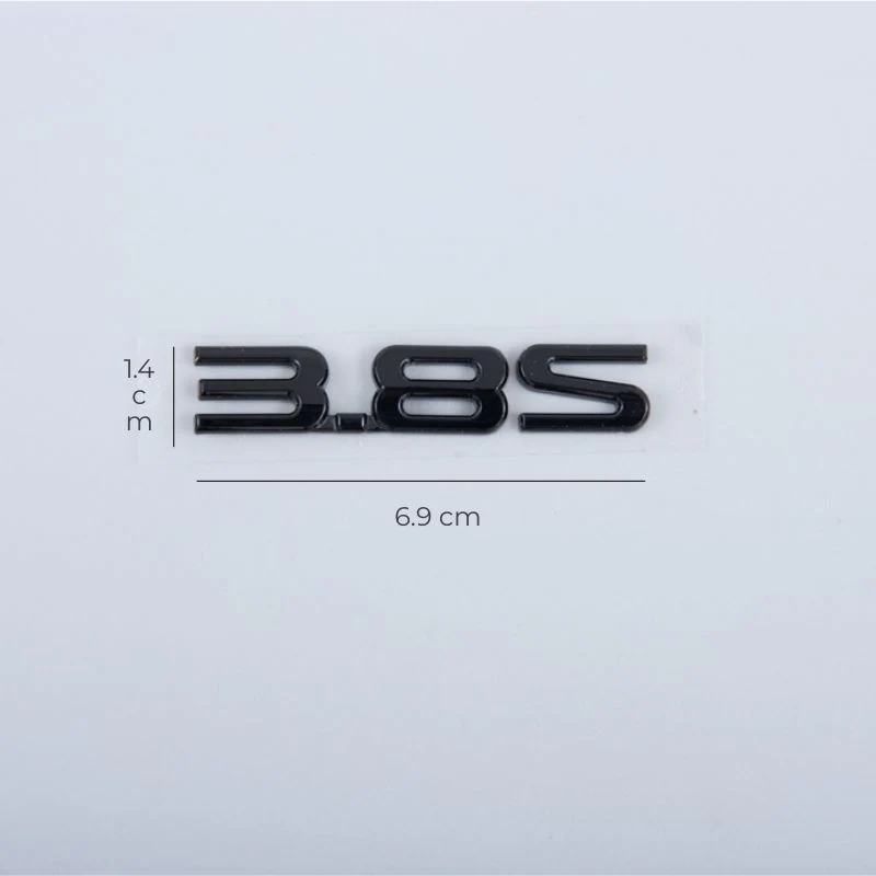 Rear Bumper Glossy Black Badges LOGO for BYD - Image 6