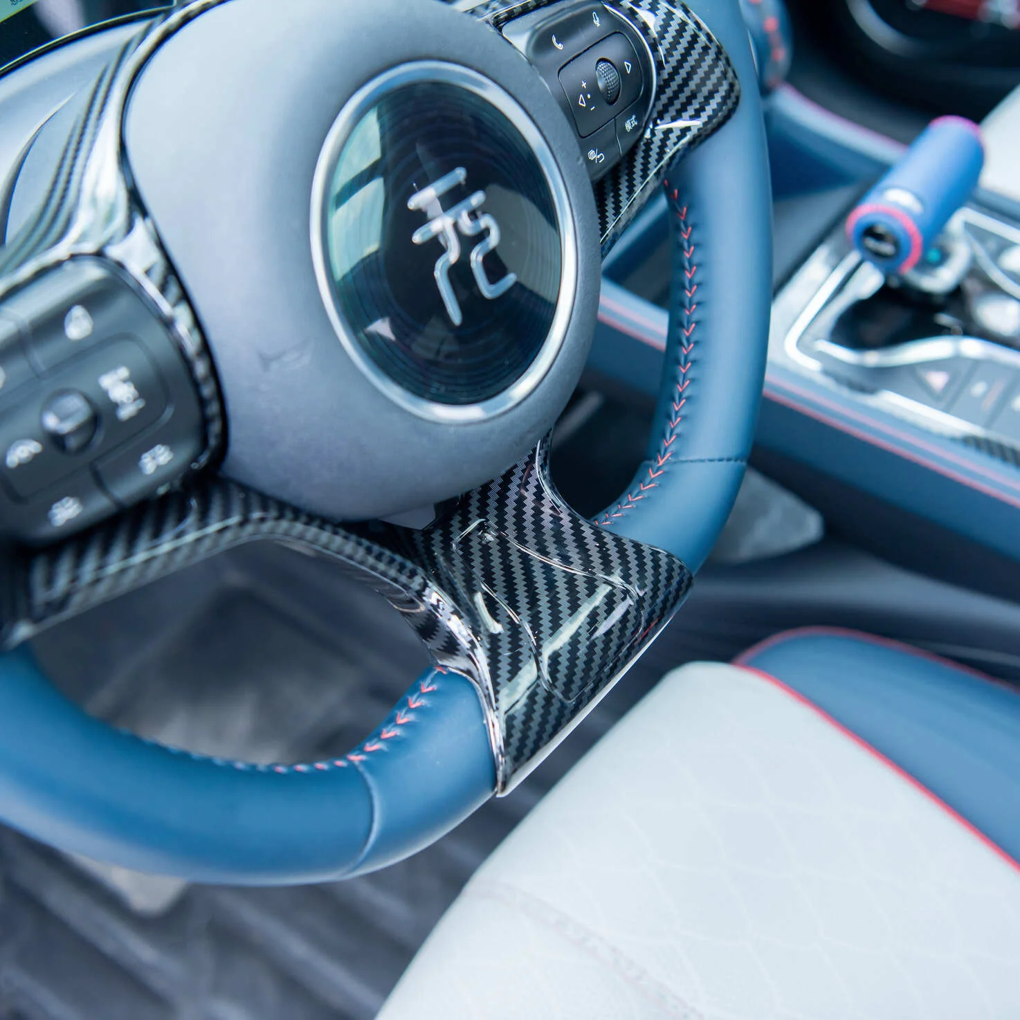 Steering Wheel Wrap for BYD Atto 3/Dolphins - Image 4